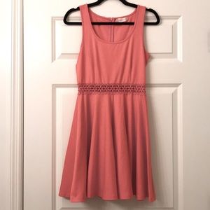 Altar’d State Skater Dress w/ Crochet Detail